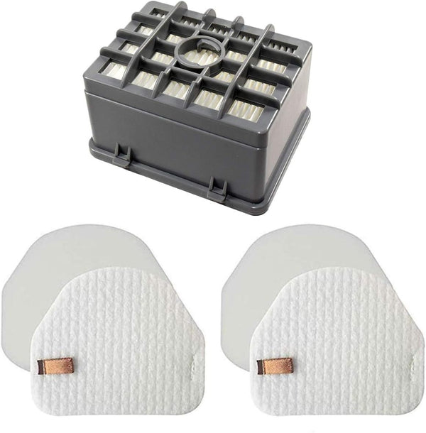 LLHome NV200 Hepa Filter - 1 Hepa + 2 Foam & Felt for Shark NV450 NV480 NV472 NV481 NV201 NV202 Vacuum