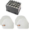 LLHome NV200 Hepa Filter - 1 Hepa + 2 Foam & Felt for Shark NV450 NV480 NV472 NV481 NV201 NV202 Vacuum