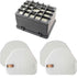 LLHome NV200 Hepa Filter - 1 Hepa + 2 Foam & Felt for Shark NV450 NV480 NV472 NV481 NV201 NV202 Vacuum