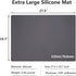 Gartful Extra Large Silicone Mats for Countertop, 28" by 20" Multipurpose Mat, Counter Table Protector, Desk Saver Pad, Placemat Nonstick Nonskid Heat-Resistant Pad, Dark Gray, 2PCS by Gartful