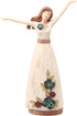 Pavilion Gift Company Simple Spirits 41007 Figurine, 7-1/2-Inch, White, Green, Tan