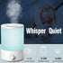 MegaWise Top Refill Night Light Humidifier, 7-Colour for Kid Bedroom, 3.5L Large Capacity, No Leakage
