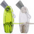 4 in 1 Cup Lid Cleaning Brush Set - Multifunctional Bottle Brush Cleaner with Mini Silicone Tools (3 Pcs)