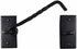 Renovators Supply Manufacturing Hook and Eye Latch, 6.5 in. Black Wrought Iron Door Lock with Hardware
