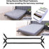 Place,2Pcs/Set Bed Sheet Holder Straps - Sheet Straps Adjustable Bed Sheet Clips Fasteners Keep Sheets Stays in Black