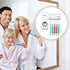 Olet Automatic Toothpaste Dispenser | Toothpaste Squeezing and Tooth Brush Holder Set (5 Brushes) | White