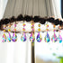 25pcs 50mm kanpura Crystal Prisms Chandelier Suncatcher Beads Replacement Colorful Hanging Crystals for Chandeliers