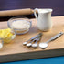 5PCS OstWony Measuring Spoons Set, Food Grade Stainless Steel, Includes 1/8 tsp, 1/4 tsp, 1/2 tsp, 1 tsp, 1 tbsp