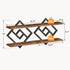 Set 2 2-Tier ELYKEN Floating Shelves for Wall, of Hanging Shelves, Wall Mounted Storage Shelves for Books & Decor
