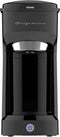 Frigidaire ECMK088-BLACK Retro Single Serve Coffee Maker, 300ml, BLACK