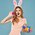 The Dreidel Company 2.3" Fillable Easter Eggs (50 Pack), Colorful Bright Plastic Eggs for Easter Egg Hunt