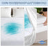 Abstract 33x75 Waterproof Mattress Protector - Quilted, Fitted Cover for Mattress - Breathable Soft Pad for Twin/Cot