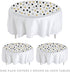 Andaz Press Large Confetti Party Table Decor, 1.5-inch Double-Sided, 180-Pack
