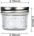 Jars,4 OZ 40 PACK Accguan Mini Mason Glass Canning Jelly Jars With Regular LidsSilver,Ideal for Honey,Jam,Wedding