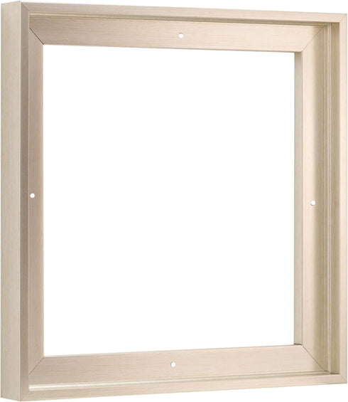 Pixy Champagne Canvas Floater Frame 4x4 for 3/4 inch Deep Canvas Paintings, Prints, Wall Art, Home Decor