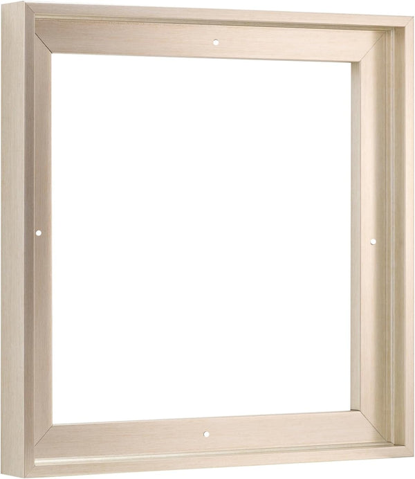 Pixy Champagne Canvas Floater Frame 4x4 for 3/4 inch Deep Canvas Paintings, Prints, Wall Art, Home Decor