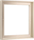Pixy Champagne Canvas Floater Frame 4x4 for 3/4 inch Deep Canvas Paintings, Prints, Wall Art, Home Decor