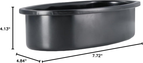 Non-Stick Loaf Pan, Loaf Tray Bakeware, Kitchen Carbon Steel Oval Shaped Bread Mould