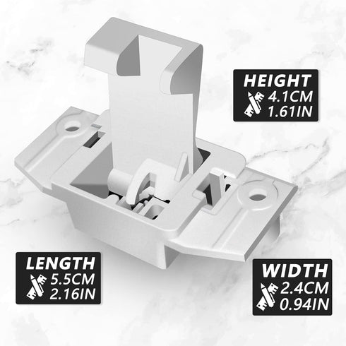 WH02X24399 Washer Lid Lock Striker Compatible for GE Washing Machine Cover Lock Switch Replacement Parts
