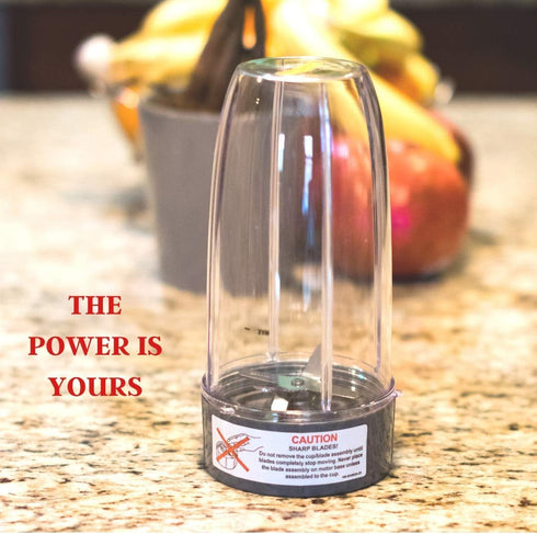 Nutribullet 32oz Cup and Extractor Blade Replacement - Portable Highspeed Blender Food Processor for Nutri Blender
