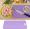 Food Grade Silicone Flexible Cutting Board, 100% Non-Slip for Meat and Vegetables, Home Kitchen Use