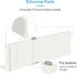 8 Pack, 4" 11.3"-17" Vtopmart Drawer Dividers for Clothes Adjustable High Expandable from Dresser Drawer Organizer
