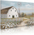 Barn Prints Farmhouse Old Barn Wall Art - Handpainted Barn Painting, Framed Ready