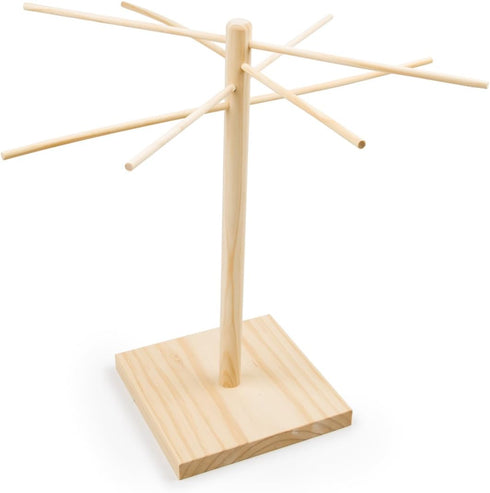 Fox Run Collapsible Pasta Drying Rack, 17.4" Wood