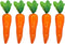 Lorigun 5 Pcs Simulation Carrots, Artificial Vegetables for Home and Kitchen Decorations