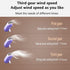 Portable Neck Fan, Handheld Mini USB Rechargeable Fan for Kids, Women, Home Outdoor Travel (Purple)