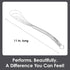 Chantal Flat Whisk Utensil, Small, 11 Inch, Polished Stainless Steel