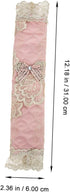 2 Pairs Refrigerator Door Handle Covers, Fridge Door Protector Glove, Lace Cloth Decor for Dishwasher Handle
