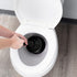 JS Jackson Supplies Black Toilet Plunger with Black Bellows Accordion and Storage Tray