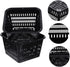 YARDWE 10pcs Heavy Duty Filter Plant Net Pots - Black Slotted Mesh Cup for Hydroponics and Orchids
