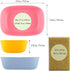 Sugarcane Kids Bowls 5Pack, Natural Plastic Dishes for Toddler to Big Kids, Microwave & Dishwasher Safe