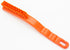 SPARTA Detail Brush Grout Brush, 9 Inches Crevice Brush for Bathroom, Kitchens, Countertop, Plastic, Orange