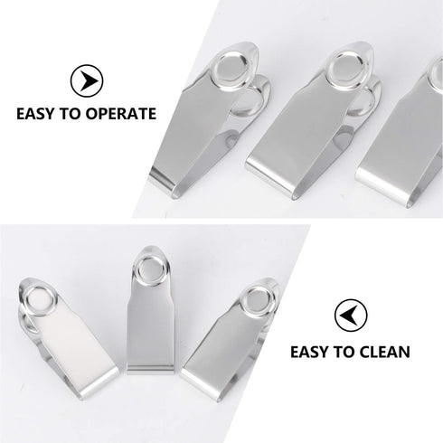 DOITOOL 3pcs Stainless Steel Fruit Removal Tools - Strawberry and Pineapple Peeler for Easy Kitchen Cleaning