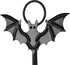 Set 2Black Wall Sconce Candle Holder Metal Hanging Wall Decorations Gothic Bat Wall Light Candle Holder for Home,Living