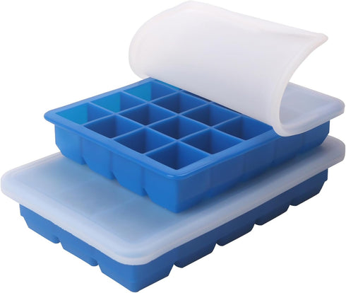 BECOKIT 1 Tbsp & 2 Tbsp Silicone Freezer Molds - Perfect for Storing