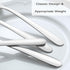 Pleafind 36-Pcs Dinner Spoons Set, 7.4 Inch Stainless Steel Silverware, Mirror Polished Spoons for Home & Kitchen