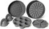 EM 5-Pack Air Fryer Silicone Liners - Includes Silicone Mitts, Egg Bites Tray & More for 3-5 Quart Fryers