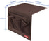 Bedside Storage Organizer - Classic 4 Pockets Table Cabinet Caddy for Remotes, Phone, Glasses, Coffee