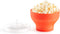 Lékué Mini Microwave Popcorn Maker, 5 x 3.5in, Red