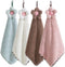 Ivymei 4Pack Microfiber Hand Towels, Kitchen Hand Towels with Loop,Bathroom Hanging,Quick Dry Absorbent
