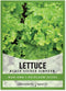 Gardeners Basics, Green Leaf Lettuce Seeds for Planting - (Black Seeded Simpson