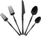 Gugrida Unique & Beautiful Flatware Set, 5 Piece Iridescent Silverware Sets, 18/10 Stainless Steel Reusable Cutlery Set