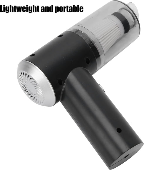 Sonew Handheld Vacuum Cleaner, Mini Cordless with Transparent Storage for Home & Office