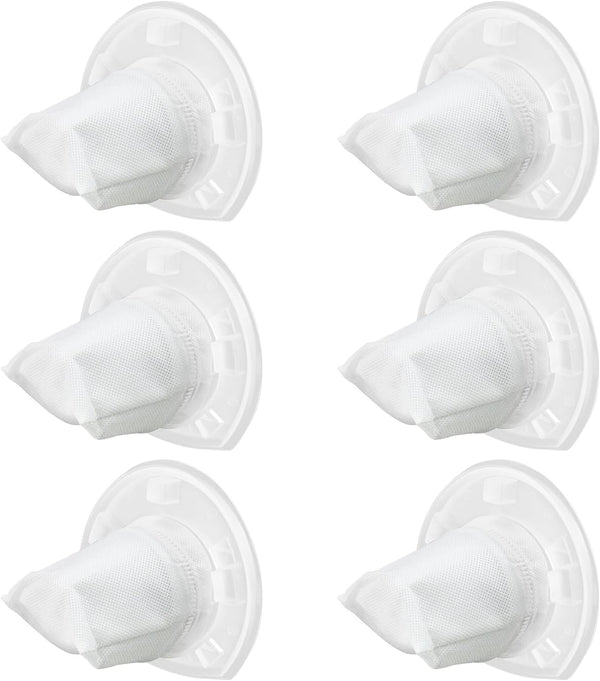 6 Pack Filter Replacement for Black and Decker Power Tools, Dustbuster Cordless Hand Vacuum Models