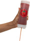 NoDrip FIFO Tomato Sauce Bottle 18oz BPA-Free Refillable Squeeze Dispenser with White