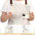 3 Set, Suclain Pcs Glass Coffee Containers Coffee Station Organizer Airtight Bean Storage Jars with Shelf,labels,spoon